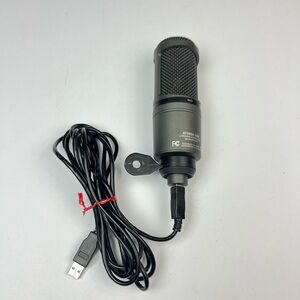Audio Technica AT2020 Studio Recording Microphone Cardioid Condenser Mic